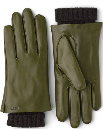Megan Accessories Gloves Finger Gloves Grønn Hestra*Betinget Tilbud