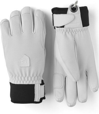 Army Leather Patrol Female - 5 Finger Accessories Gloves Finger Gloves White Hestra