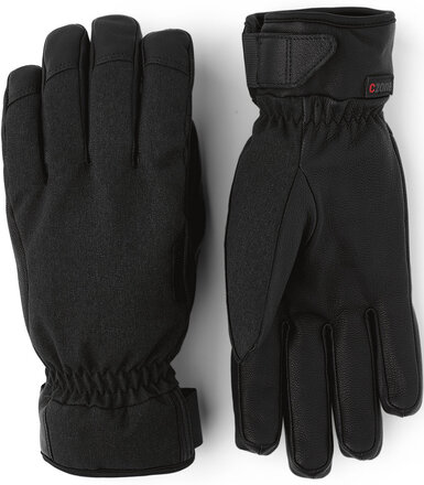 Cz Primaloft Flex - 5 Finger Accessories Gloves Finger Gloves Svart Hestra*Betinget Tilbud