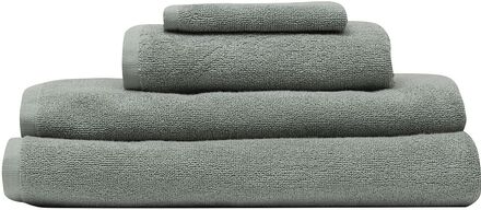 Everyday Cotton Towel Home Textiles Bathroom Textiles Towels & Bath Towels Hand Towels Green Høie Of Scandinavia