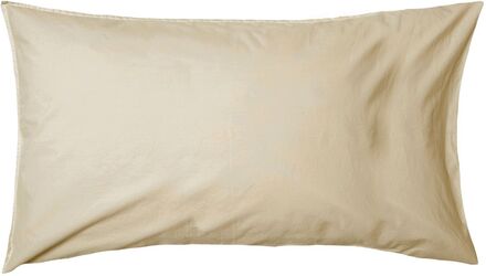 Hope Plain Pillowcase Home Textiles Bedtextiles Pillow Cases Beige Himla*Betinget Tilbud
