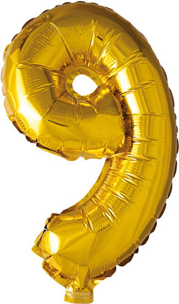 Foil Balloon Number 9 Gold 86 Cm Home Kids Decor Party Supplies Gold Joker