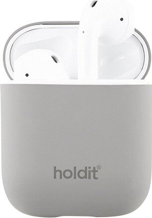Silic Case Airpods Mobiltilbehør/covers AirPods Cases Grå Holdit*Betinget Tilbud