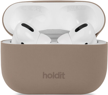 Silic Case Airpods Pro Mobilaccessoarer-covers Airpods Cases Beige Holdit
