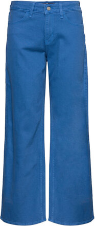 Hco. Girls Jeans Vide Jeans Blå Hollister*Betinget Tilbud