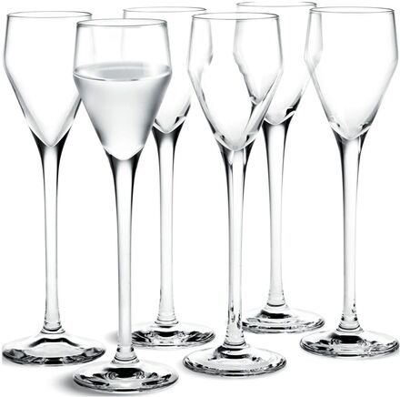 Perfection Snapseglas 5,5 Cl 6 Stk. Home Tableware Glass Shot Glass Nude Holmegaard
