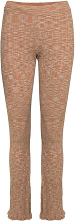 Dahlia Knit Trouser 22-01 Slengbukser Multi/mønstret HOLZWEILER*Betinget Tilbud