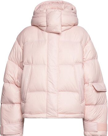 Steilia Short Down Jacket Fodrad Jacka Pink HOLZWEILER