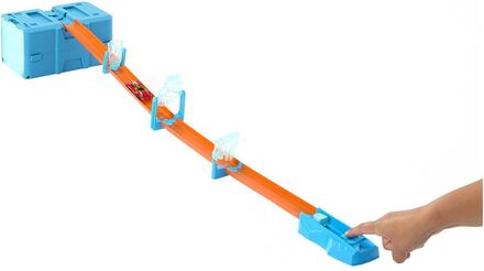 Track Builder Ice Crash Pack Toys Toy Cars & Vehicles Race Tracks Multi/mønstret Hot Wheels*Betinget Tilbud