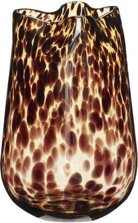 Leo Vase Home Decoration Vases Multi/mønstret Hübsch*Betinget Tilbud