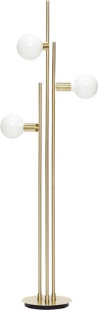 Balance Gulvlampe Home Lighting Lamps Floor Lamps Gold Hübsch