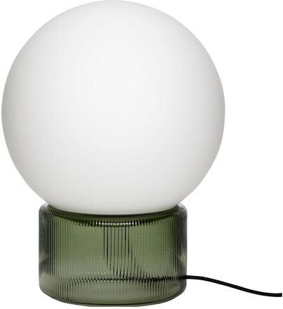 Sphere Table Lamp Home Lighting Lamps Table Lamps Grønn Hübsch*Betinget Tilbud