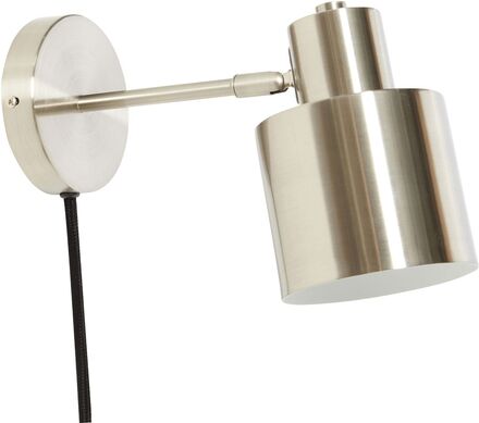 Fuse Væglampe Home Lighting Lamps Wall Lamps Silver Hübsch