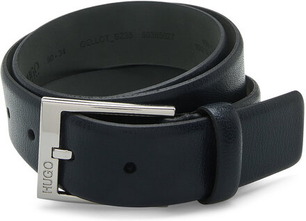 Gellot_Sz35 Accessories Belts Classic Belts Svart HUGO*Betinget Tilbud