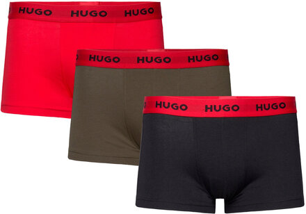Trunk Triplet Pack Designers Boxers Red HUGO