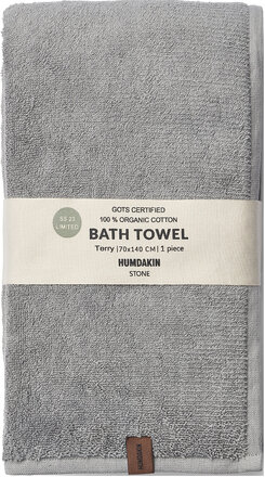 Terry Bath Towel Home Textiles Bathroom Textiles Towels & Bath Towels Bath Towels Grå Humdakin*Betinget Tilbud