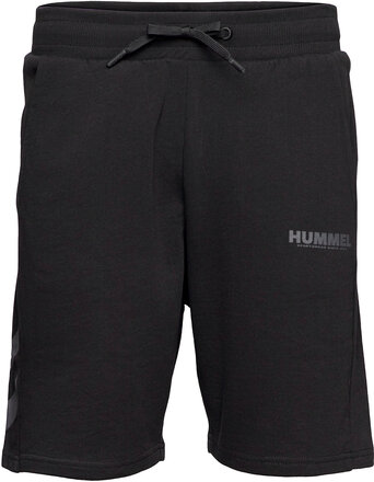 Hmllegacy Shorts Shorts Sweat Shorts Svart Hummel*Betinget Tilbud