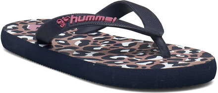 Flip Flop Jr Shoes Summer Shoes Flip Flops Blå Hummel*Betinget Tilbud