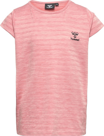 Hmlsutkin T-Shirt S/S Sport T-shirts Sports Tops Pink Hummel