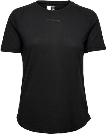 Hmlmt Vanja T-Shirt Sport T-shirts & Tops Short-sleeved Black Hummel