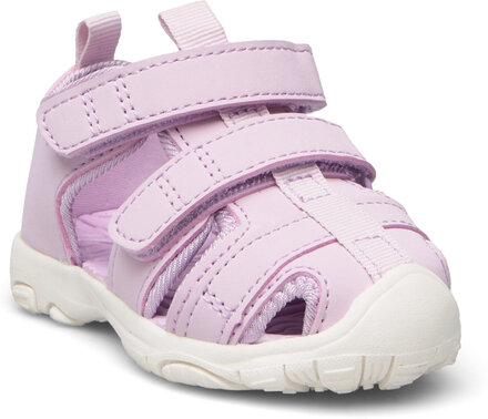 Sandal Velcro Infant Sport Summer Shoes Sandals Purple Hummel
