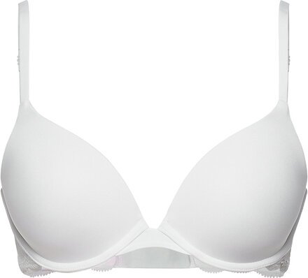 Angie Pp Push Lingerie Bras & Tops T-shirt Bras Hvit Hunkemöller*Betinget Tilbud