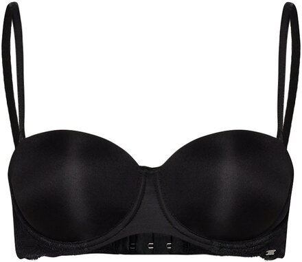 Angie Pb Lingerie Bras & Tops Strapless Bras Svart Hunkemöller*Betinget Tilbud