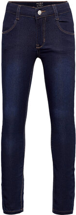 Josie - Jeans Jeans Skinny Jeans Blå Hust & Claire*Betinget Tilbud