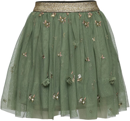Ninna - Skirt Dresses & Skirts Skirts Tulle Skirts Green Hust & Claire