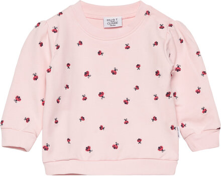 Sessie - Sweatshirt Tops Sweatshirts & Hoodies Sweatshirts Pink Hust & Claire
