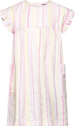 Kisa - Dress Dresses & Skirts Dresses Casual Dresses Short-sleeved Casual Dresses Multi/patterned Hust & Claire