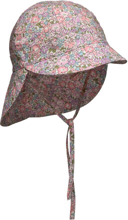 Summer Hat In Liberty Fabric Solhat Multi/patterned Huttelihut