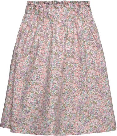 Skirt In Liberty Fabric Dresses & Skirts Skirts Midi Skirts Multi/patterned Huttelihut