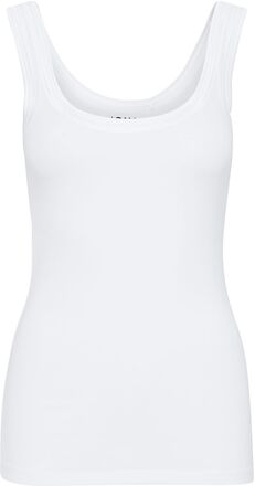Ihzola To2 Tops T-shirts & Tops Sleeveless White ICHI