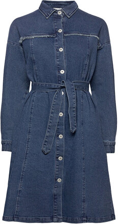 Ihgulia Dr Med Blue Dresses Jeans Dresses Blå ICHI*Betinget Tilbud