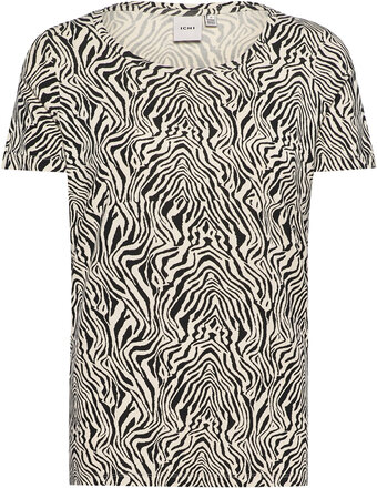 Ihlisa Ss5 Tops T-shirts & Tops Short-sleeved Multi/patterned ICHI