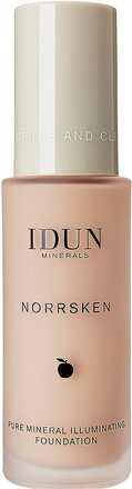 Liquid Mineral Foundation Norrsken Ingrid Foundation Makeup IDUN Minerals