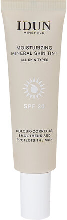 Moisturizing Mineral Skin Tint Spf 30 Kungsholmen Light/Medi Color Correction Creme Bb Creme Nude IDUN Minerals