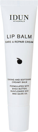 Lip Balm Care & Repair Cream Läppbalsam Lip Balm Nude IDUN Minerals