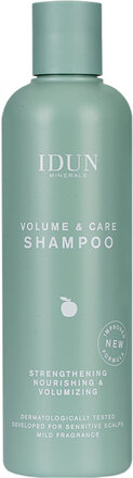Volume & Care Shampoo Sjampo Nude IDUN Minerals*Betinget Tilbud