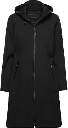 Functional Raincoat Outerwear Rainwear Rain Coats Svart Ilse Jacobsen*Betinget Tilbud