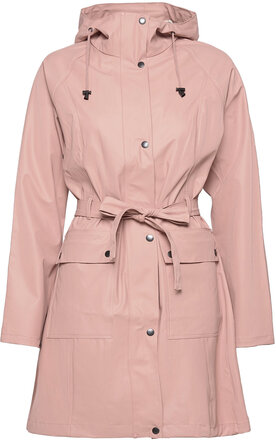 Raincoat Outerwear Rainwear Rain Coats Pink Ilse Jacobsen