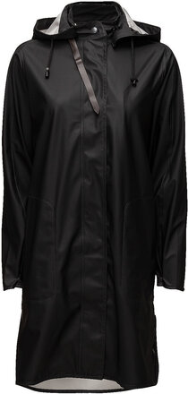 Raincoat Outerwear Rainwear Rain Coats Black Ilse Jacobsen