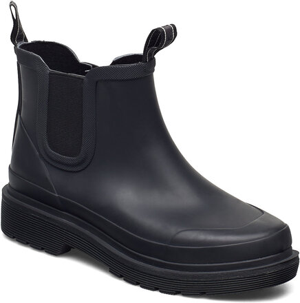 Short Rubber Boots Gummistøvler Sko Black Ilse Jacobsen