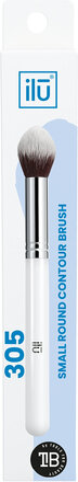 Ilu 305 Small Round Contour Brush Beauty Women Makeup Makeup Brushes Face Brushes Contour Brushes Nude ILU