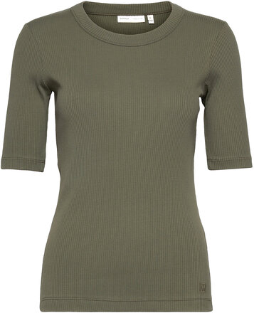 Dagnaiw T-Shirt T-shirts & Tops Short-sleeved Grønn InWear*Betinget Tilbud