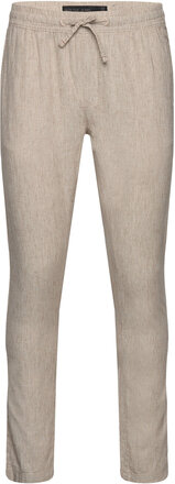 Invitaly Bottoms Trousers Casual Beige INDICODE