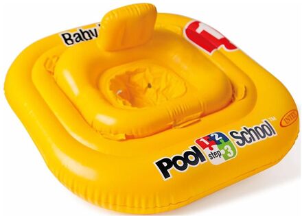 Intex Deluxe Baby Float Pool School Step 1, 79X79 Cm. Toys Bath & Water Toys Water Toys Bath Rings & Bath Mattresses Multi/patterned INTEX