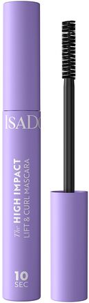 10 Sec High Imp Lift & Curl Mascara 01 Black 9 Ml Mascara Smink Black IsaDora