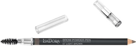 Brow Powder Pen Øjenbrynsblyant Makeup Brown IsaDora